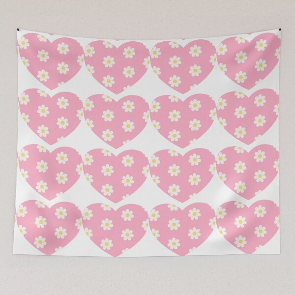 Item preview, Daisy pink heart designed and sold by EmeraldeaArt.