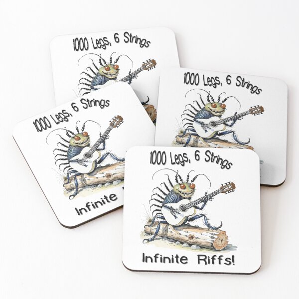 Item preview, Infinite Riffs Millipede Guitarist designed and sold by ArtShare.