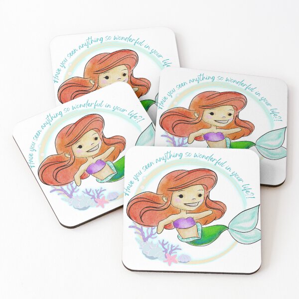 Item preview, Ariel swimming swimming designed and sold by vsolisart.