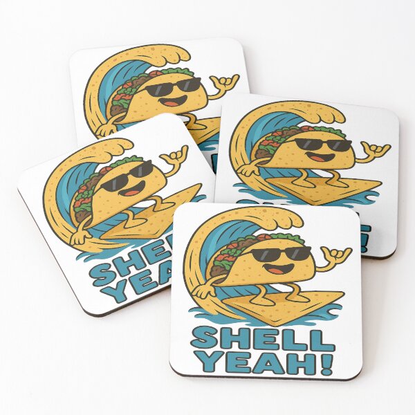 Item preview, Shell Yeah! Taco Surfing designed and sold by MobredsShop.