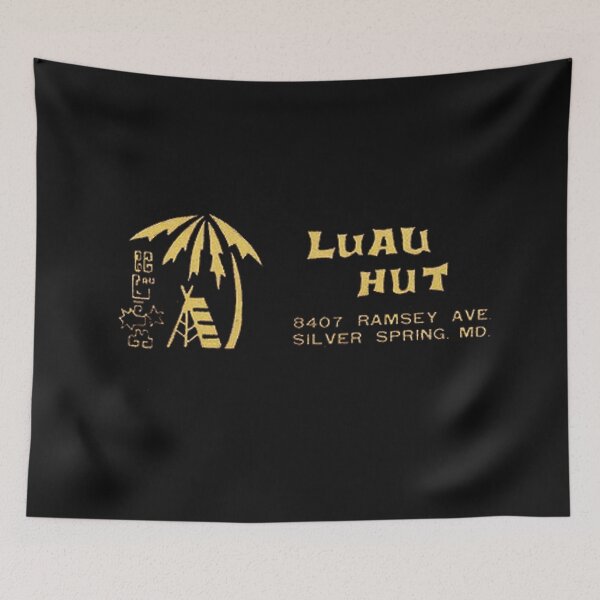 Item preview, Vintage Luau Hut - Silver Spring, Maryland designed and sold by QuayTradingCo.