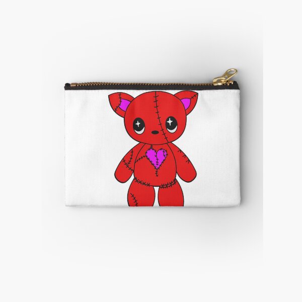Item preview, Stitched Plushy Cat - Red designed and sold by Salem's Circle.