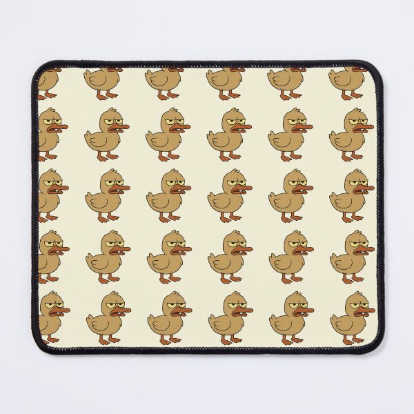 Item preview, Grumpy Cartoon Duck | Funny Angry Duckling Illustration designed and sold by marketkmarket.