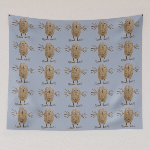 Item preview, Spud: an owlet that looks like a potato.  designed and sold by KakiDimock.