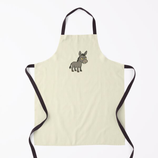 Item preview, Grumpy Cartoon Donkey | Funny Angry Mule Illustration designed and sold by marketkmarket.