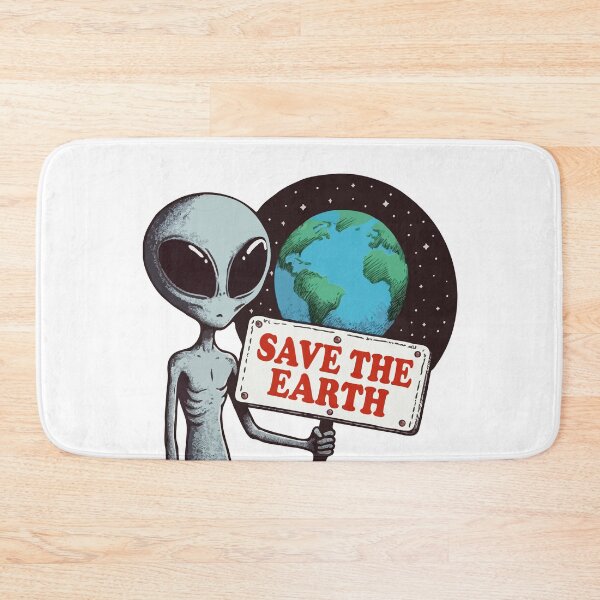 Item preview, Alien Save The Earth designed and sold by Gkinoki.