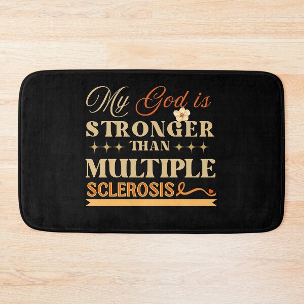 Item preview, My God is Stronger Than Multiple Sclerosis Disease Design designed and sold by Raise2Shine.