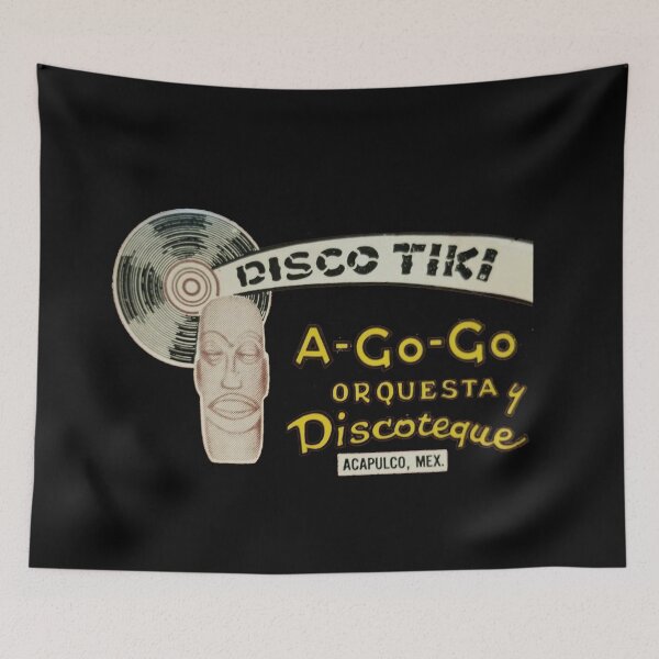 Item preview, Vintage Disco Tiki - Acapulco, Mexico designed and sold by QuayTradingCo.