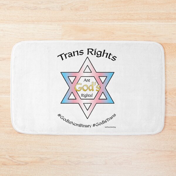 Item preview, Trans Rights are god's Rights (Jewish) designed and sold by WeDanceWeSing.