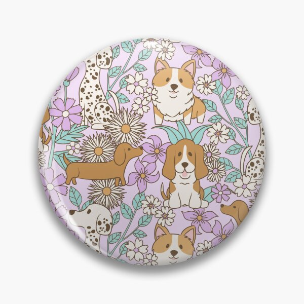 Item preview, Floral Puppies designed and sold by robyriker.