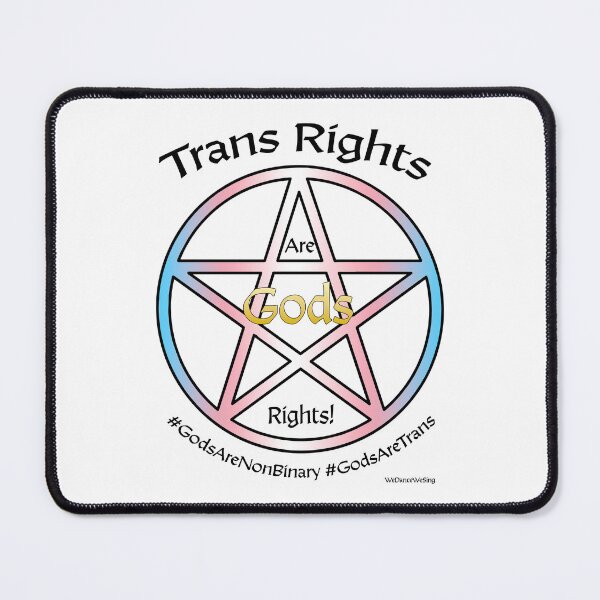 Item preview, Trans Rights are Gods Rights designed and sold by WeDanceWeSing.