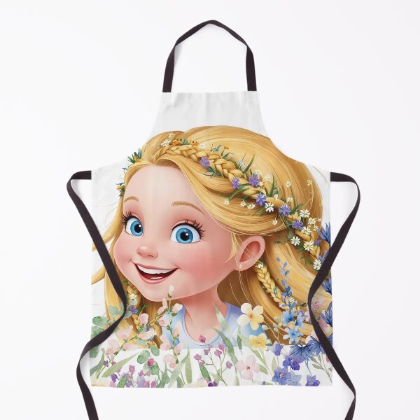 Item preview, Enchanting Fairy Girl with Floral Crown - Magical Fantasy Art designed and sold by ChenEngEng.