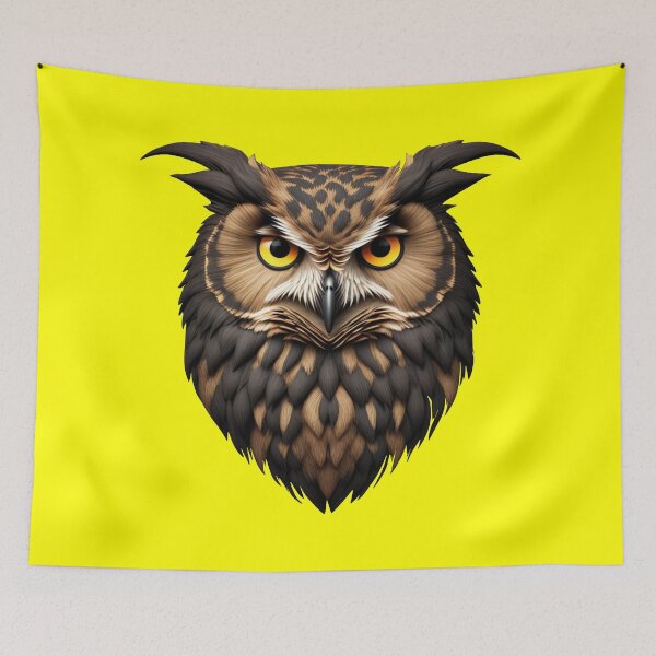 Item preview, OWL (#FFFF00) designed and sold by Marlon Oseguera.
