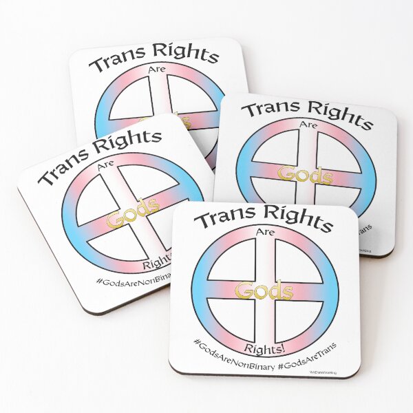 Item preview, Trans Rights are Gods Rights (Polytheistic) designed and sold by WeDanceWeSing.