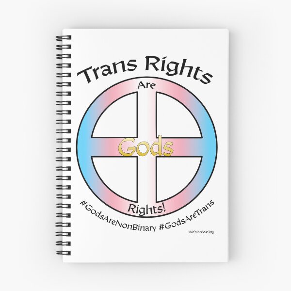 Item preview, Trans Rights are Gods Rights (Polytheistic) designed and sold by WeDanceWeSing.