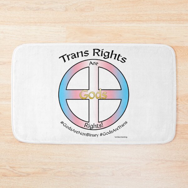 Item preview, Trans Rights are Gods Rights (Polytheistic) designed and sold by WeDanceWeSing.