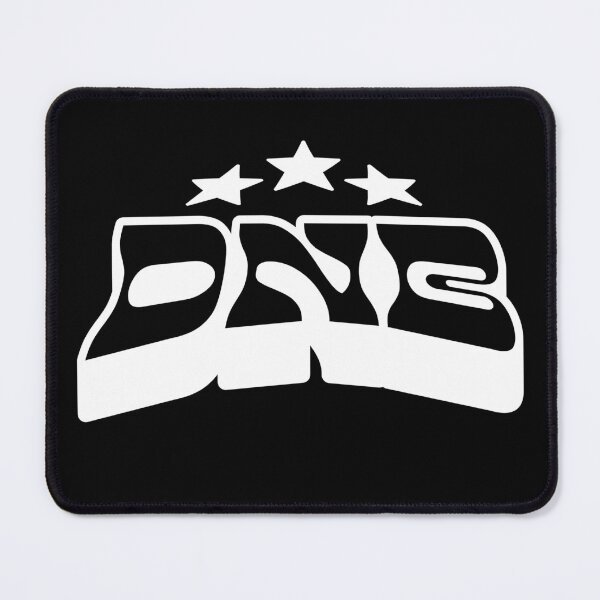 Item preview, DNB - 3 Star Logo (white) designed and sold by Discothreadz.