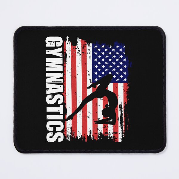 Item preview, US Gymnast Retro Art Gymnastics Sport Design designed and sold by Back2Collage.