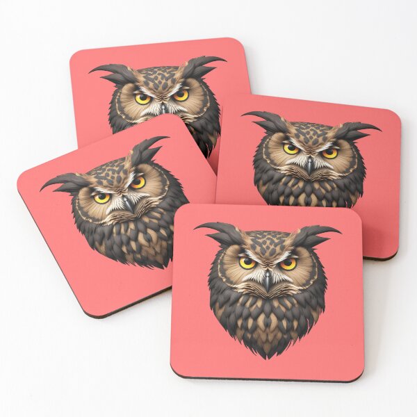 Item preview, OWL (#FF6666) designed and sold by Marlon Oseguera.