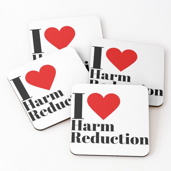 Item preview, I heart harm reduction  designed and sold by NarcanNaloxone.
