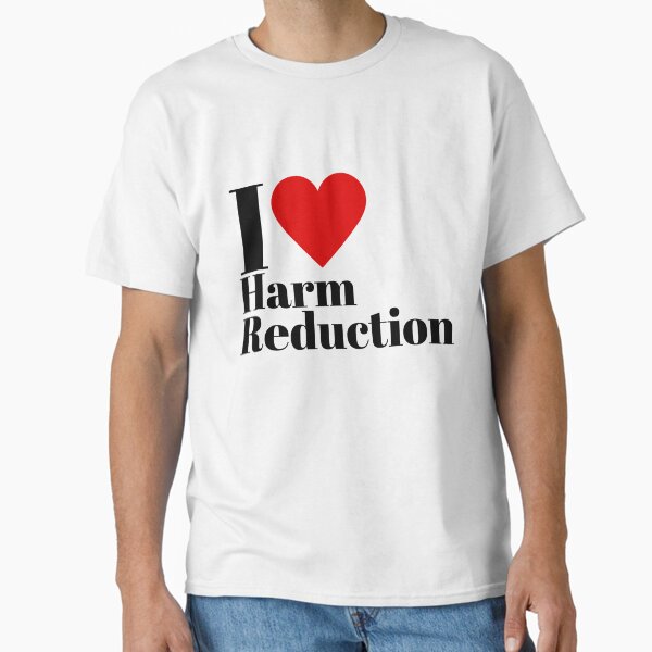 Item preview, I heart harm reduction  designed and sold by NarcanNaloxone.