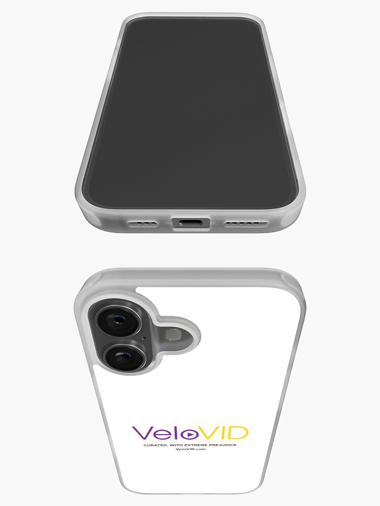 Thumbnail 3 of 5, iPhone Case, VeloVID. Curated. With extreme prejudice. designed and sold by HalfSerious.