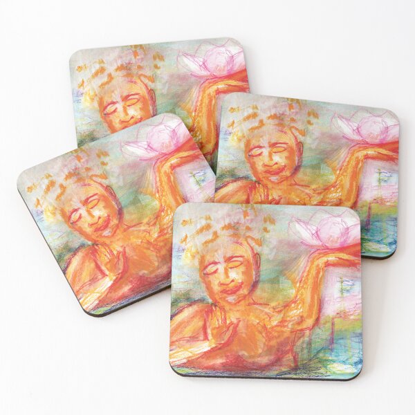 Item preview, Woman of Lotus Lake 54 designed and sold by umasharda.