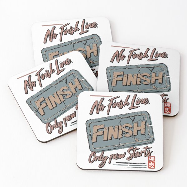 Item preview, No finish line. Only new starts. designed and sold by 50ファイターJP.