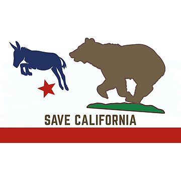 Artwork thumbnail, Save California Vote Republican by AmericaThreads