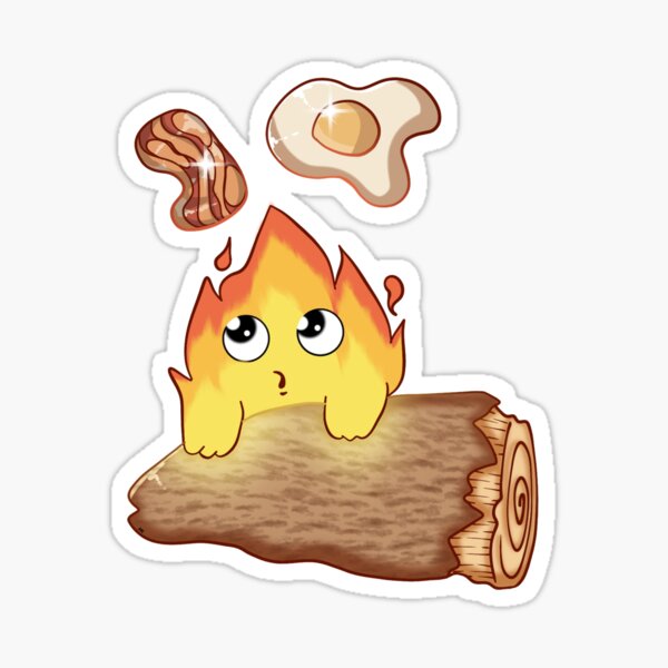 Item preview, Calcifer - Howl's Moving Castle designed and sold by MilkatTaklim153.