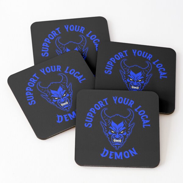 Item preview, SUPPORT YOUR LOCAL DEMON 1 (B) designed and sold by Garden Of Nightmares.