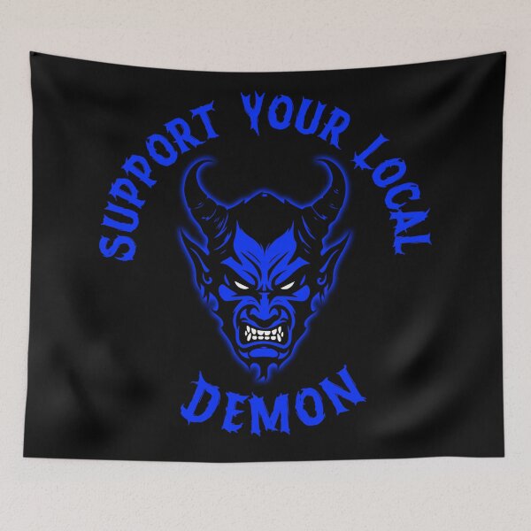 Item preview, SUPPORT YOUR LOCAL DEMON 1 (B) designed and sold by Garden Of Nightmares.