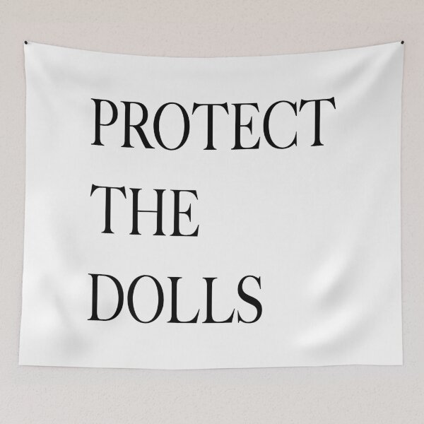 Item preview, "Protect The Dolls – Trans Women Are Women, Bold LGBTQ+ Pride Slogan for Trans Empowerment & Visibility" designed and sold by artworkathome.
