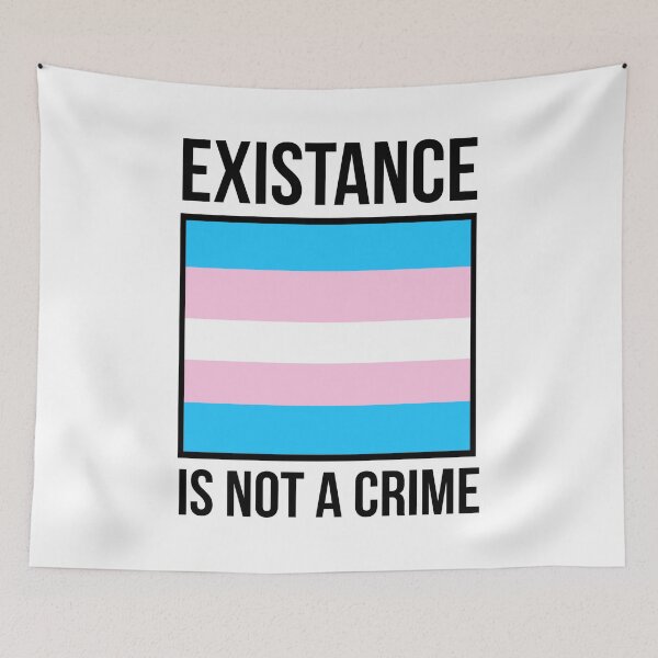 Item preview, Existence is not a crime  designed and sold by Rachel the Artist .
