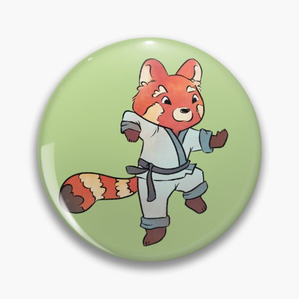 Item preview, Kung Fu Red Panda designed and sold by ManonDeLArt.