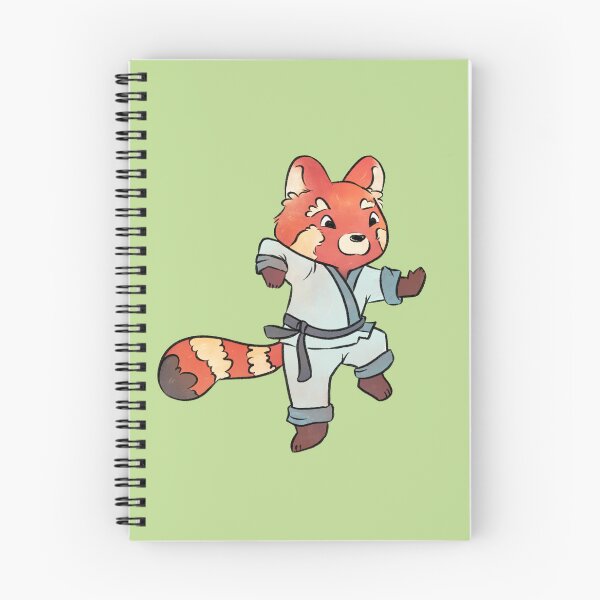Item preview, Kung Fu Red Panda designed and sold by ManonDeLArt.