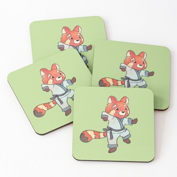 Item preview, Kung Fu Red Panda designed and sold by ManonDeLArt.
