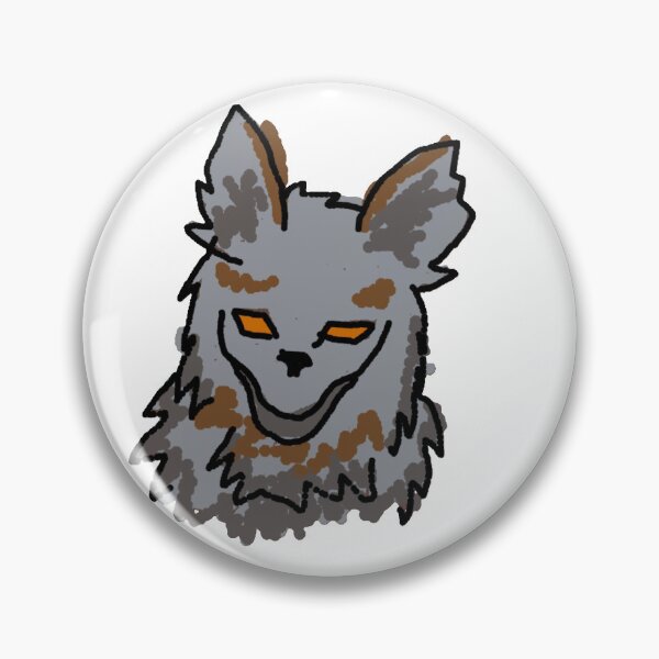 Item preview, wolf head designed and sold by huntresskitty.
