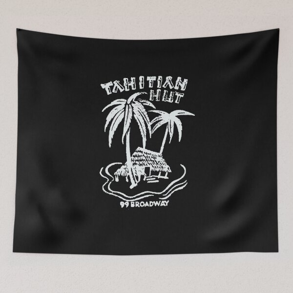 Item preview, Vintage Tahitian Hut - San Francisco, California designed and sold by QuayTradingCo.