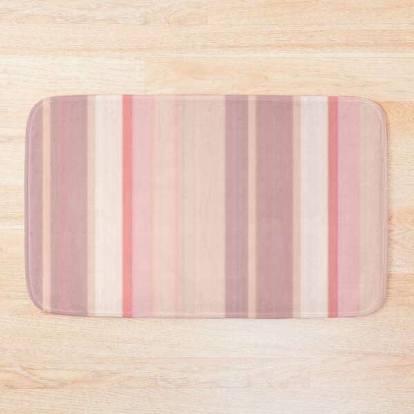 Item preview, Pale pink stripes thin and wide pattern designed and sold by zanydoodles.