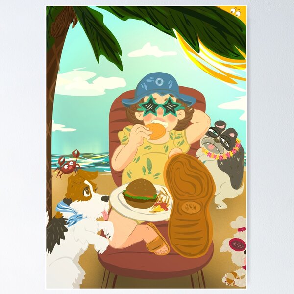 Item preview, Beach day  designed and sold by BunnyRomero.