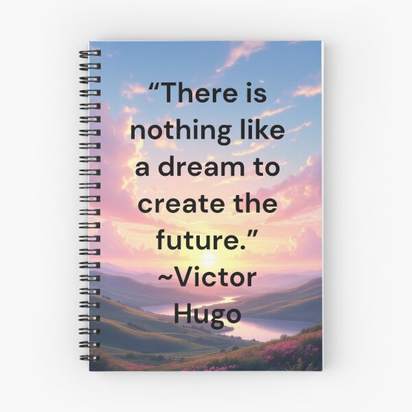 Item preview, “There is nothing like a dream to create the future.” ― Victor Hugo designed and sold by seewhatsticks1.