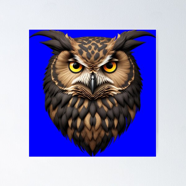 Item preview, OWL (#0000FF) designed and sold by Marlon Oseguera.