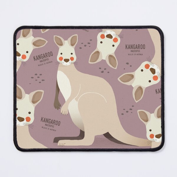 Item preview, Kangaroo, Australian Wildlife designed and sold by printedsparrow.