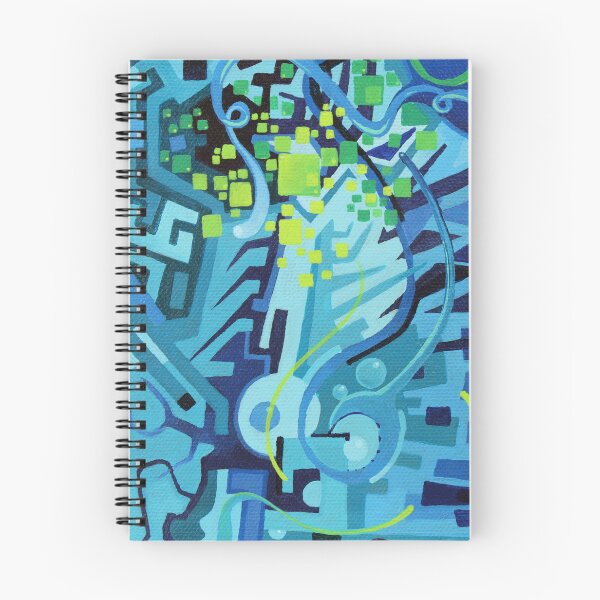 Item preview, Held Gently in Blue - Abstract Acrylic Canvas Painting designed and sold by jeffjag.