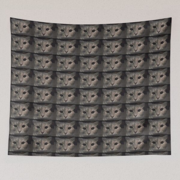 Item preview, Dead pan cat designed and sold by roboticbeats47.