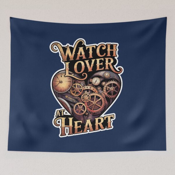 Item preview, Horology Passion Beats Within This Heart designed and sold by WatchesAndMore.