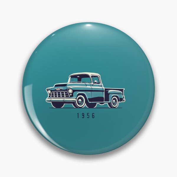 Aperçu de l'œuvre Chevrolet Truck 1956 – Art classique et vintage créée et vendue par TheArtOfCar.