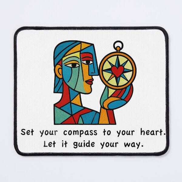 Item preview, Set Your Compass to Your Heart. Let it Guide Your Way. designed and sold by Kind Living.