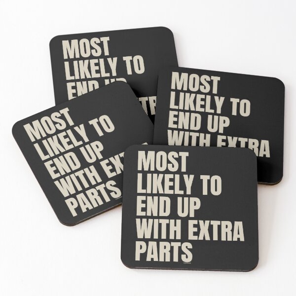 Item preview, Most Likely To End Up With Extra Parts designed and sold by Automotive Art by Greg.